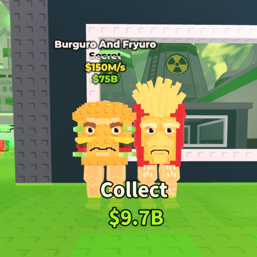 Burguro and Fryuro 150M/s | Secret Brainrots