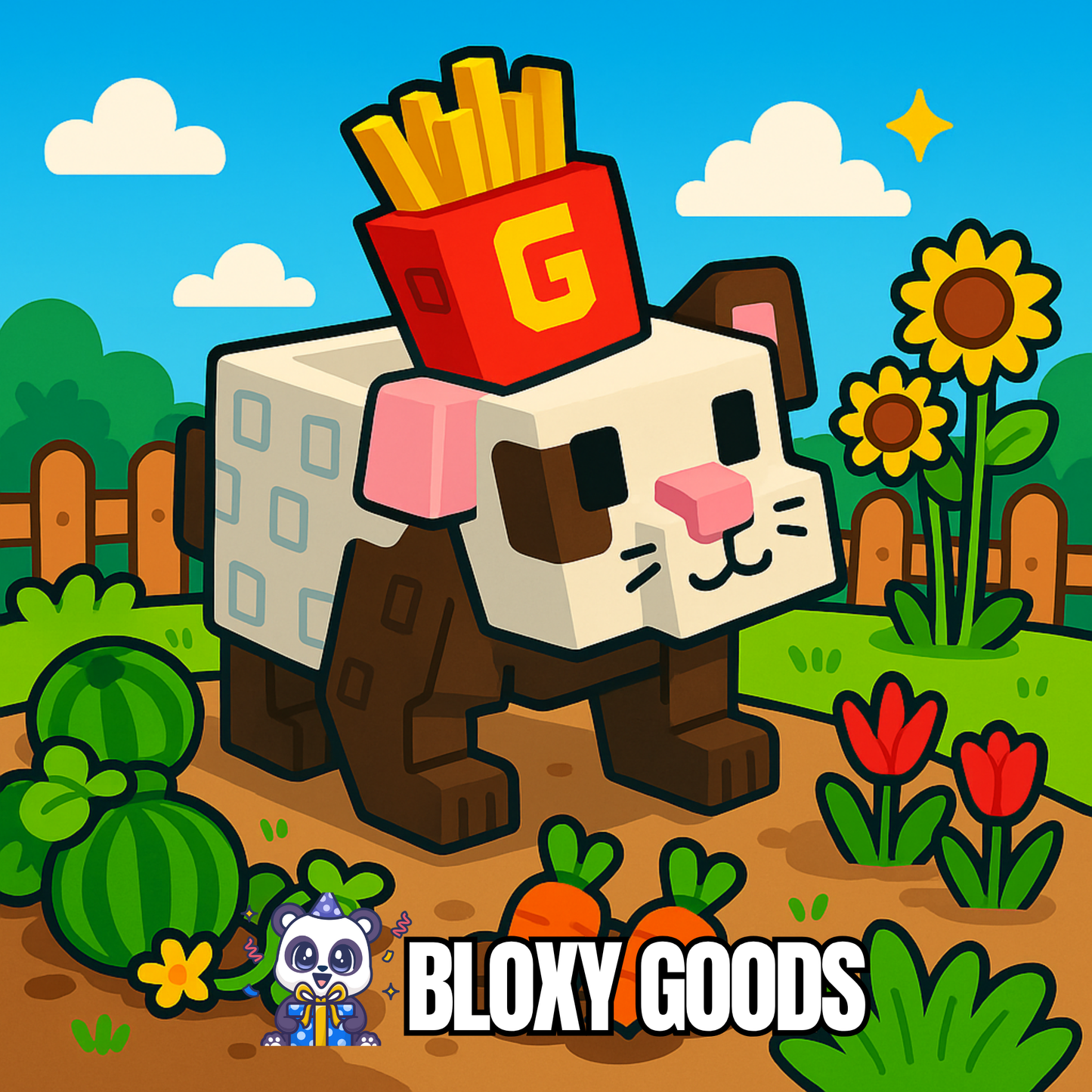 French Fry Ferret- virtual item