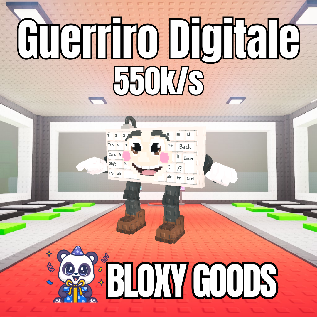 Guerriro Digitale 55k/s- Steal a Brainrot