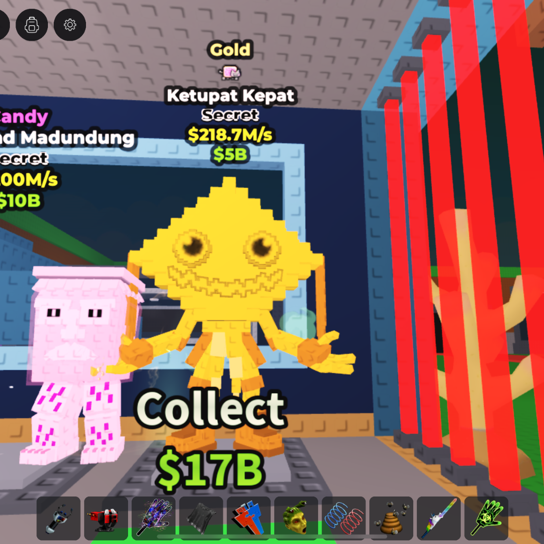 Ketupat Kepat GOLD (Nyan) 218.7M/s- Steal a Brainrot