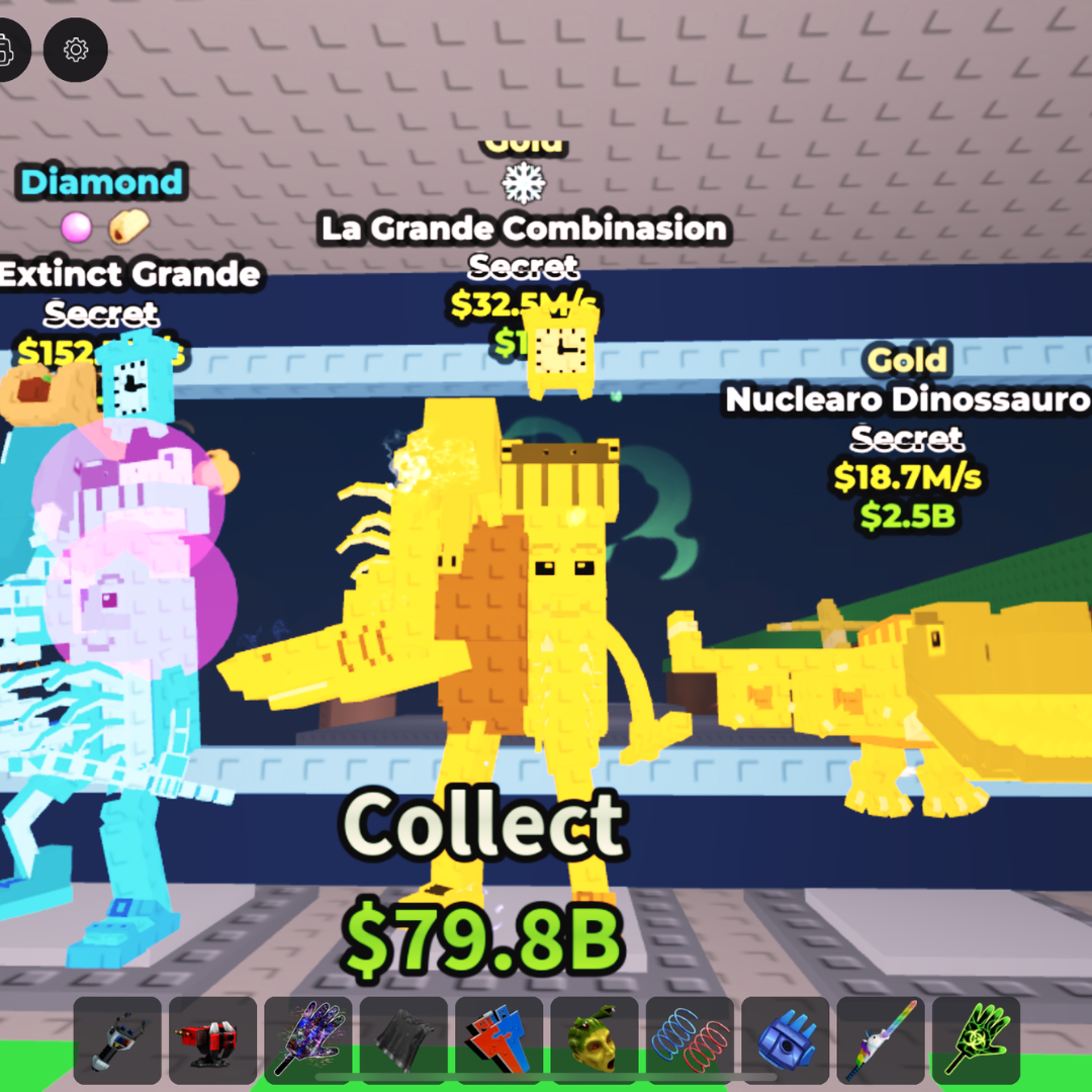 La Grande Combinasion Gold (Snowy) 32.5M/s | Secret Brainrots