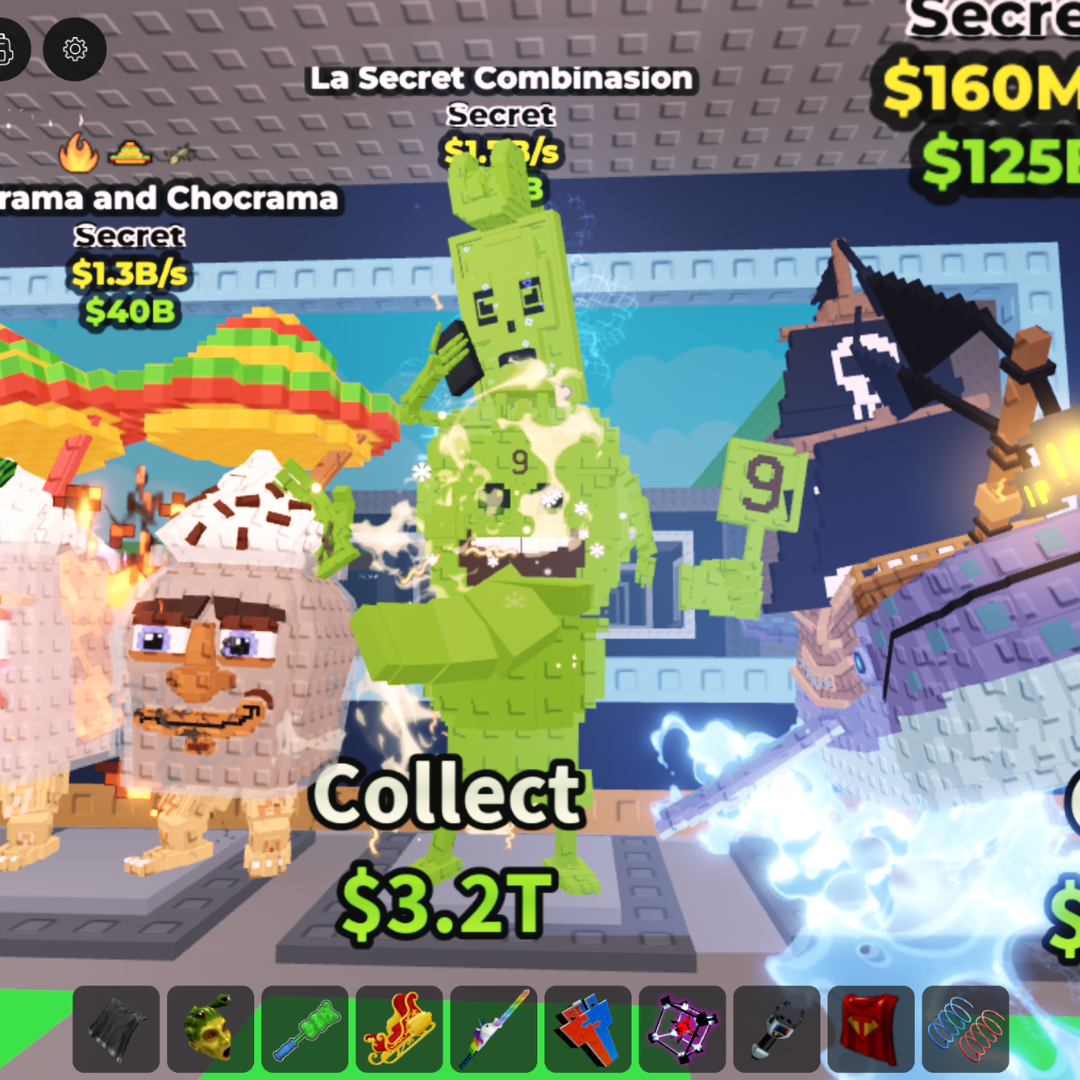 La Secret Combinasion Rainbow 1.2B/s | Secret Brainrots