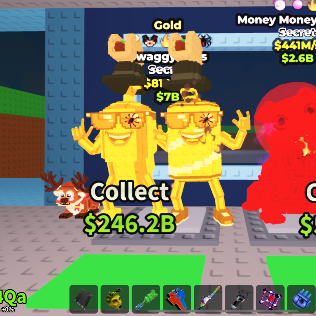 Swaggy Bros GOLD (Taco, Reindeer, Fire, Mateo Hat, Spider) 810M/s | Secret Brainrots