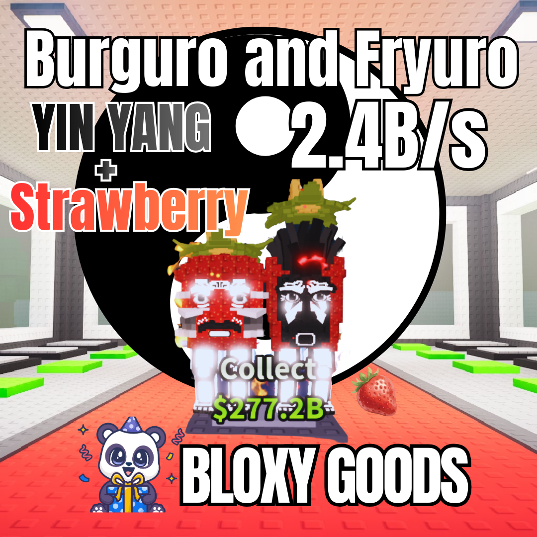 Burguro and Fryuro YIN YANG STRAWBERRY TACO 2.4B/s | Secret Brainrots