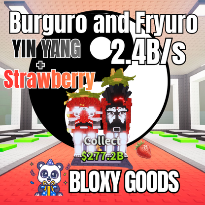 Burguro and Fryuro YIN YANG STRAWBERRY TACO 2.4B/s | Secret Brainrots