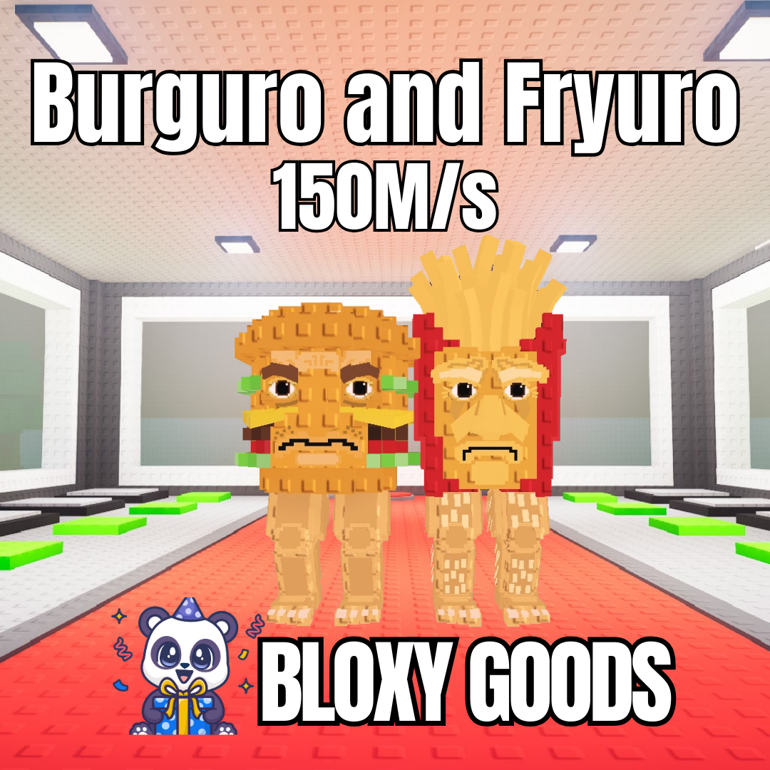 Burguro and Fryuro 150M/s | Secret Brainrots