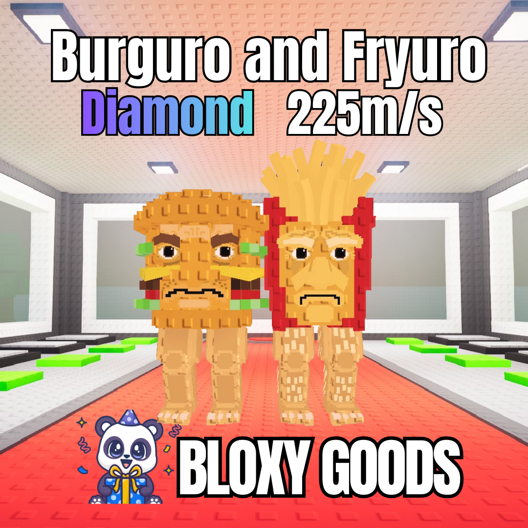 Burguro and Fryuro DIAMOND 225M/s | Secret Brainrots