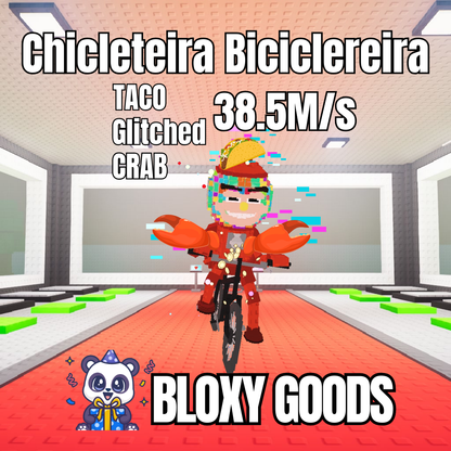 Chicleteira Bicicleteira (TACO, GLITCHED, CRAB) 38.5M/s | Secret Brainrots