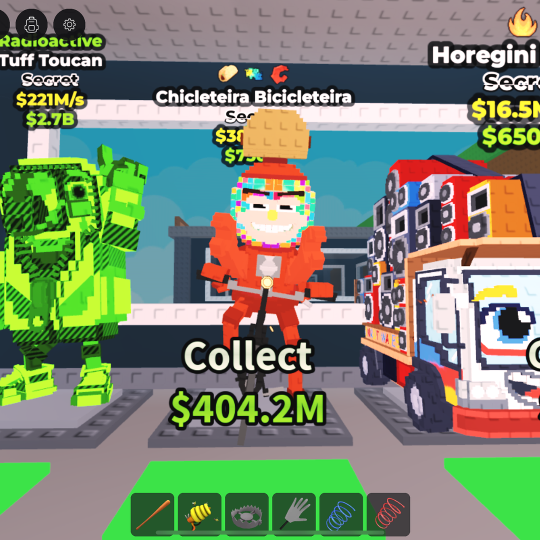 Chicleteira Bicicleteira (TACO, GLITCHED, CRAB) 38.5M/s | Secret Brainrots