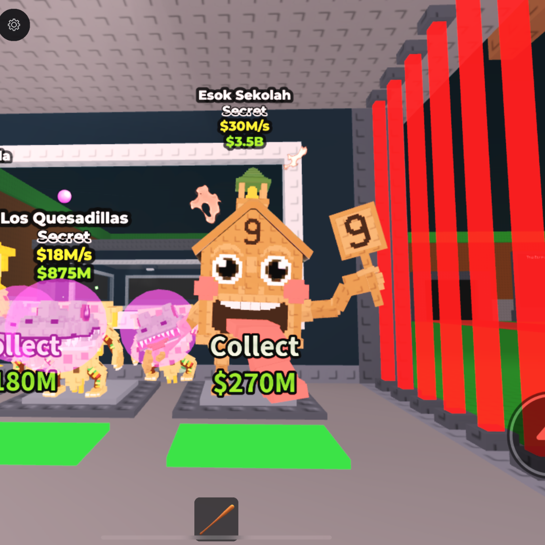 Esok Sekolah 30M/s- Steal a Brainrot