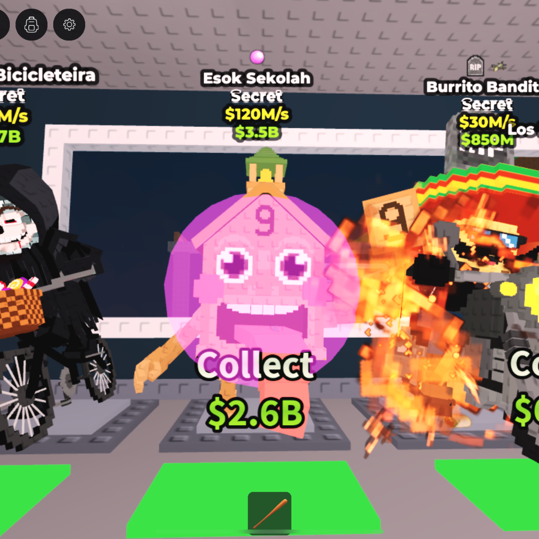 Esok Sekolah (Bubblegum) 120M/s | Secret Brainrots