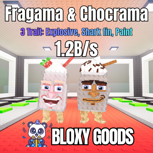 Fragrama and Chocrama 1.2B/s(Explosive, Shark fin, Paint) | Secret Brainrots | Steal a Brainrot
