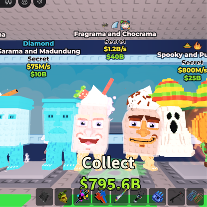 Fragrama and Chocrama 1.2B/s(Explosive, Shark fin, Paint) | Secret Brainrots | Steal a Brainrot