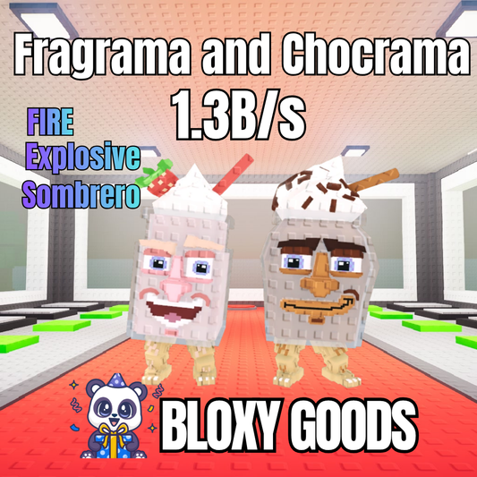 Fragrama and Chocrama 1.3B/s(Explosive, Fire, Sombrero)| Secret Brainrots | Steal a Brainrot