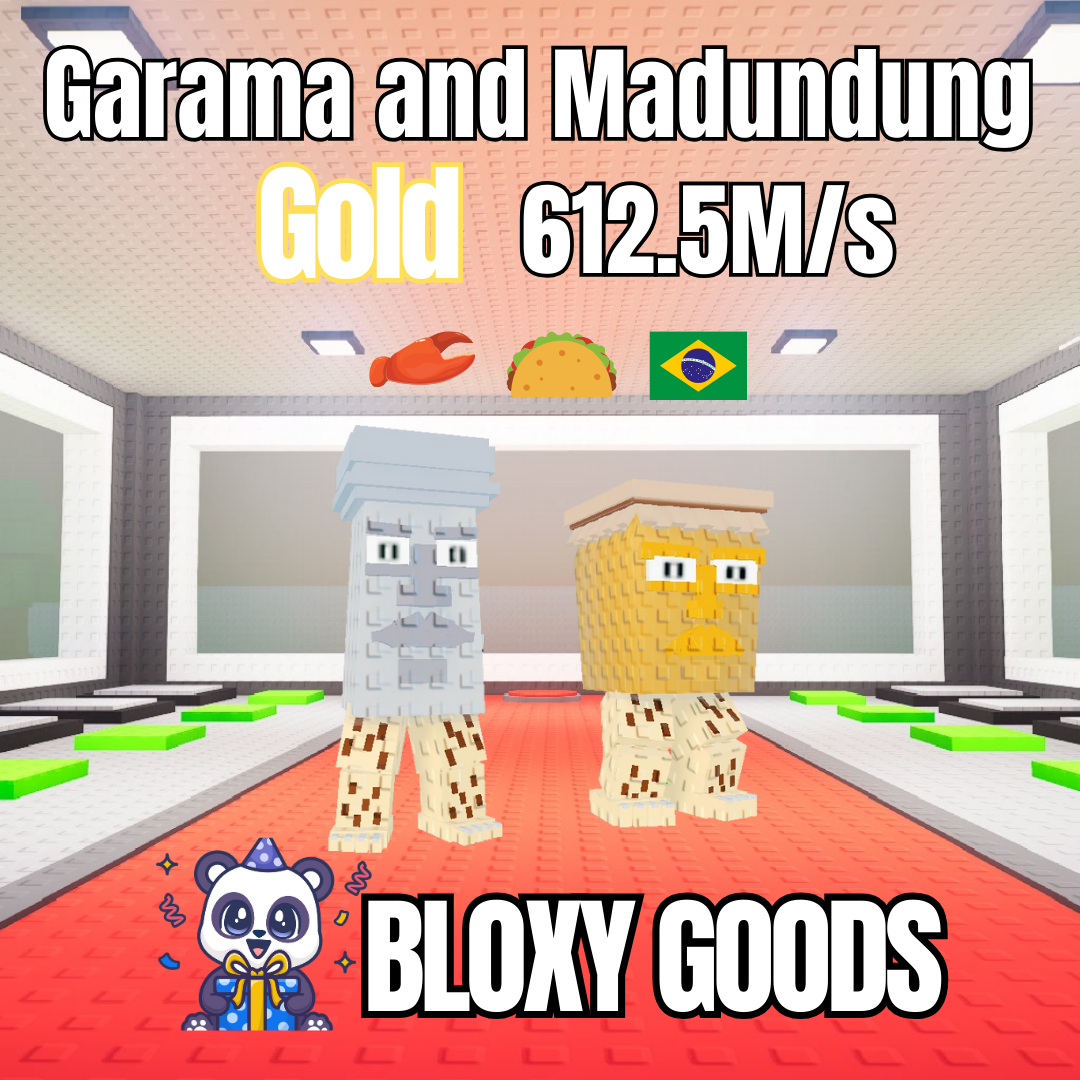 Garama and Madundung GOLD (Crab, Taco, Brazil) 612.5M/s | Secret Brainrots