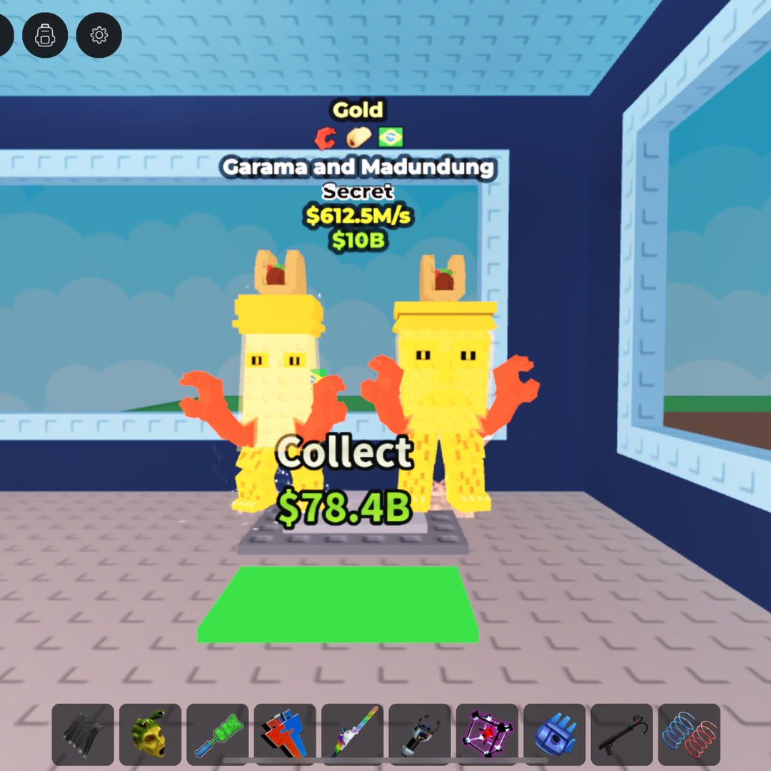 Garama and Madundung GOLD (Crab, Taco, Brazil) 612.5M/s | Secret Brainrots