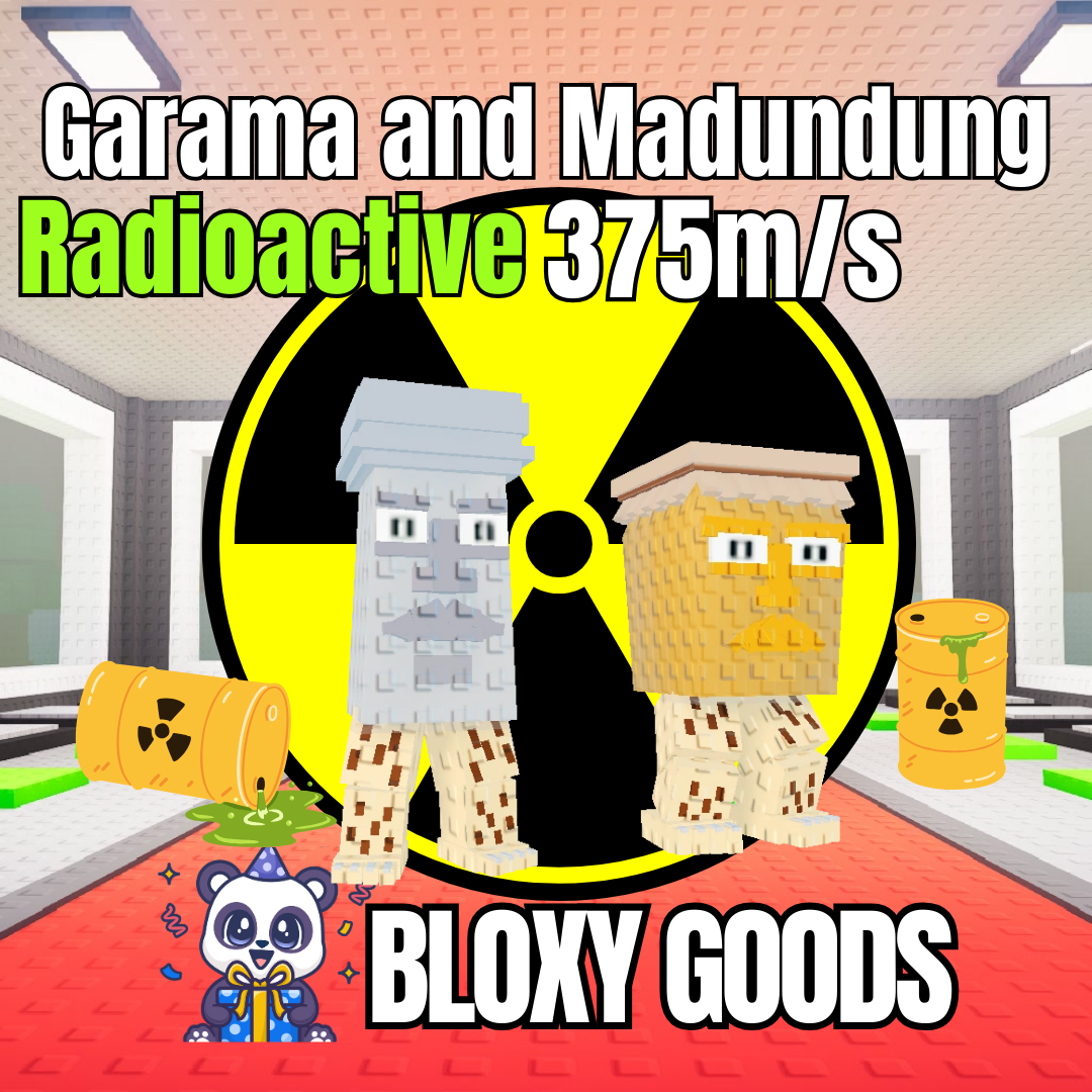 Garama and Madundung RADIO ACTIVE 425M/s- Steal a Brainrot – BloxyGoods.com