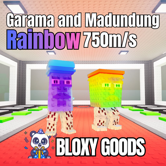 Garama and Madundung Rainbow (Paint) 750M/s- Steal a Brainrot