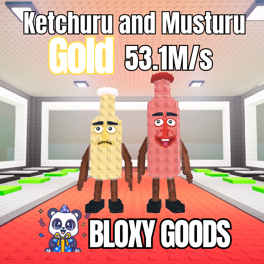 Ketchuru and Musturu GOLD 53.1M/s | Secret Brainrots