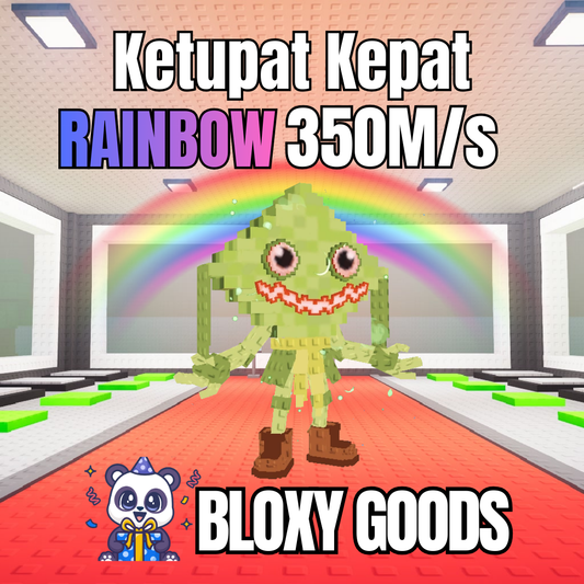 Ketupat Kepat RAINBOW 350M/s | Secret Brainrots