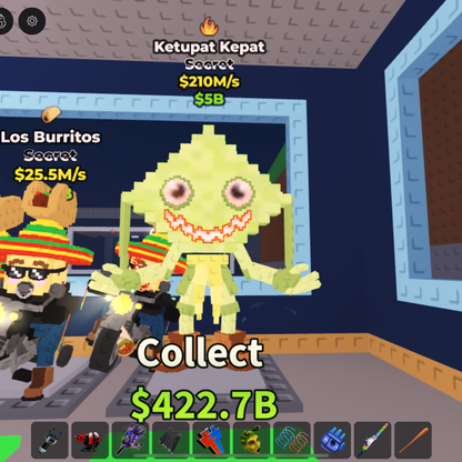 Ketupat Kepat 210M/s (Fire)- Steal a Brainrot