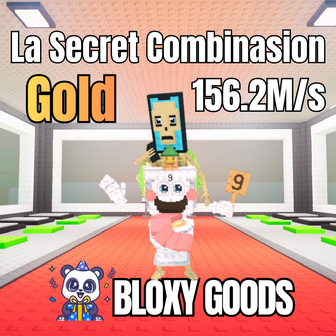 La Secret Combinasion GOLD 156.2M/s | Secret Brainrots