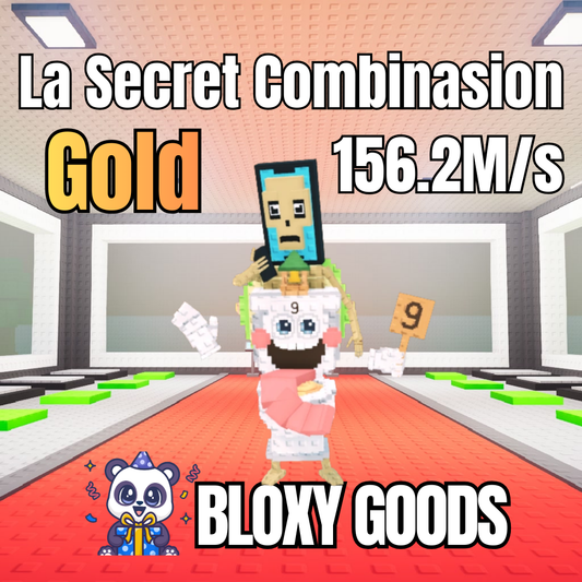 La Secret Combinasion GOLD 156.2M/s | Secret Brainrots