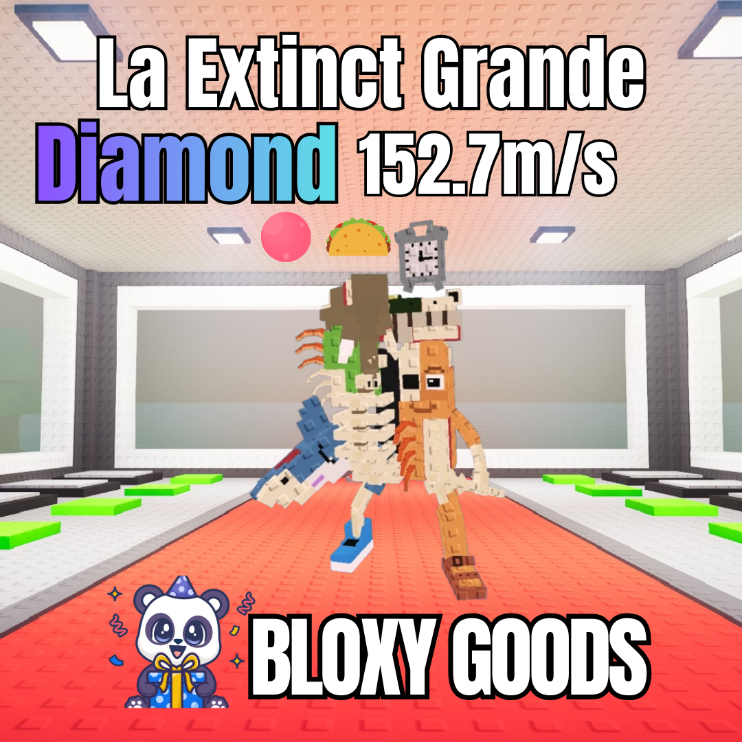 La Extinct Grande Diamond (Bubble Gum, Taco) 152.7M/s | Secret Brainrots
