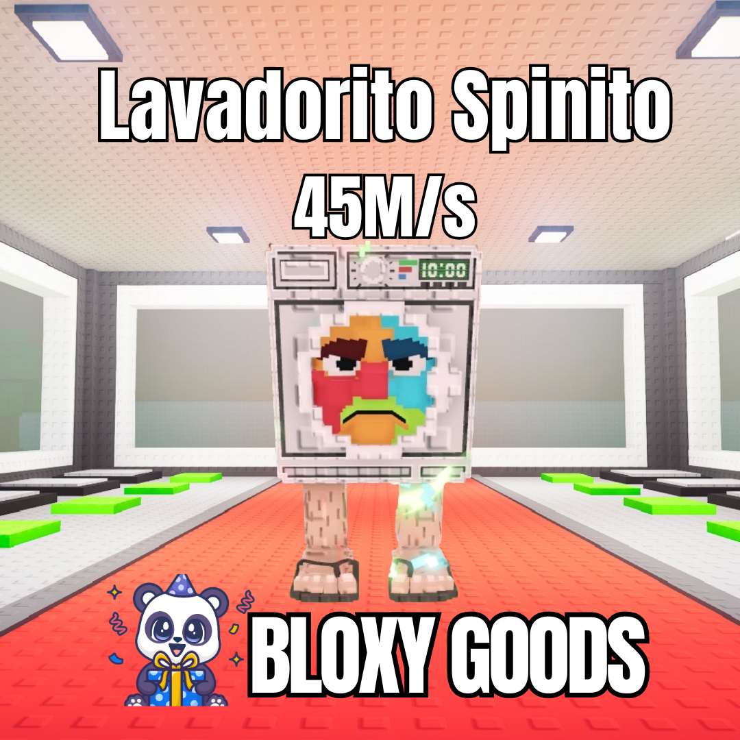 Lavadorito Spinito 45M/s (Secret)- Steal a Brainrot