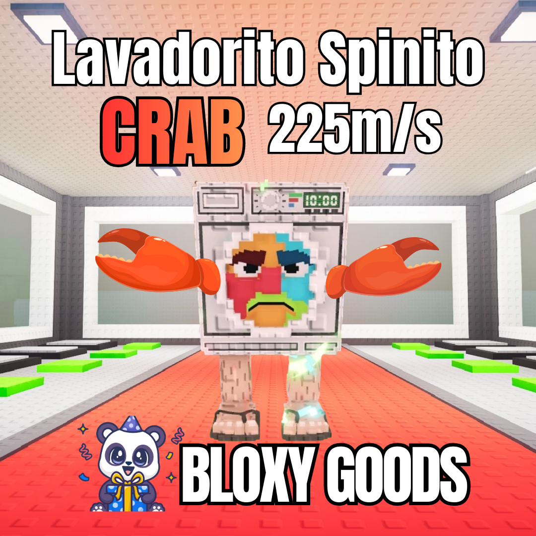 Lavadorito Spinito (CRAB Trait) 225M/s | Secret Brainrots