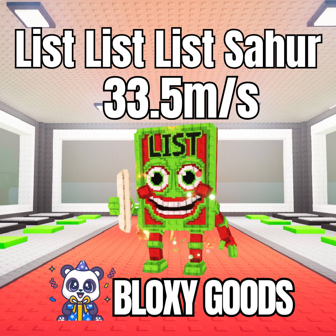 List List List Sahur 2M/s | Secret Brainrots