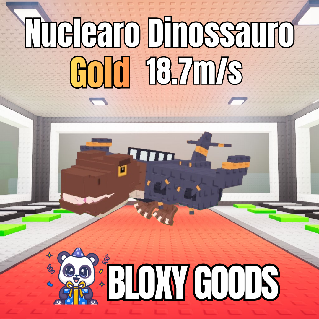 Nuclearo Dinossauro Gold 18.7M/s | Secret Brainrots