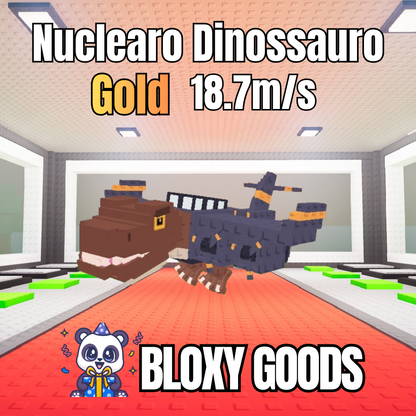 Nuclearo Dinossauro Gold 18.7M/s | Secret Brainrots