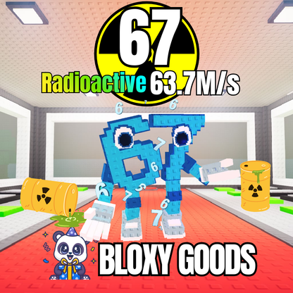 67 Radioactive 63.7M/s | Secret Brainrots | Steal a Brainrot