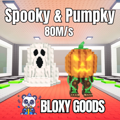 Spooky and Pumpky 80M/s (Secret)- Steal a Brainrot