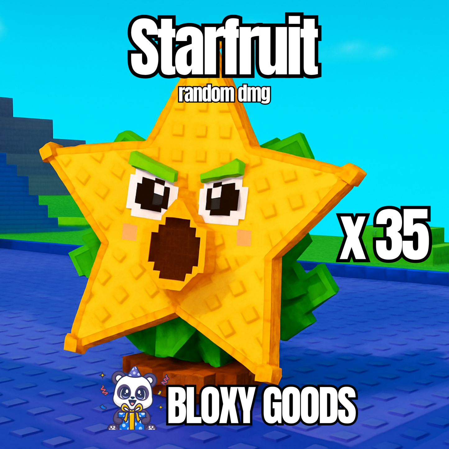 35 Starfruit | Plants vs Brainrots Bundle (35 Secret Plant)