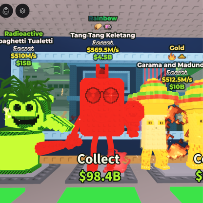 Tang Tang Keletang Rainbow 569.5m/s- Steal a Brainrot